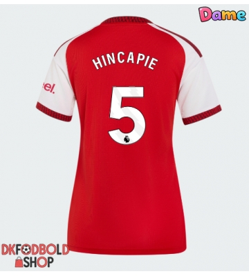 Arsenal Piero Hincapie #5 Hjemmebanetrøje Dame 2026-27 Kort ærmer Arsenal Piero Hincapie #5 Hjemmebanetrøje Dame 2026-27 Kort ærmer